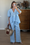 Ensemble Lin Chic – Haut Col V & Pantalon Large