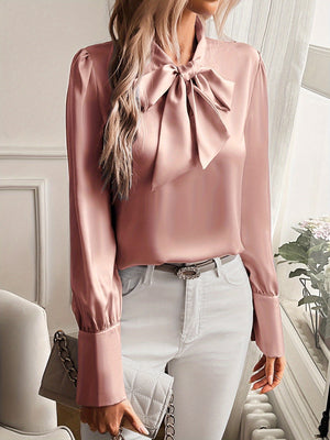 Blouse Nœud Élégante