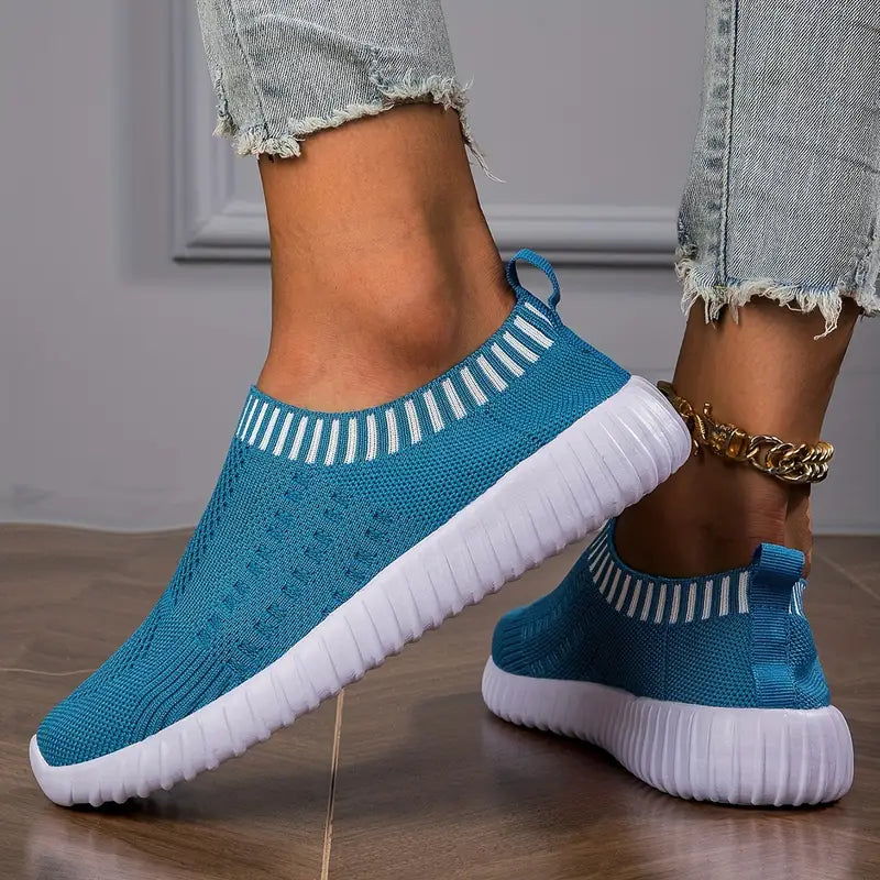 Chaussures à Enfiler Confortables et Respirantes-Belle Rose Fashion-Bleu-36-Bellerose Fashion