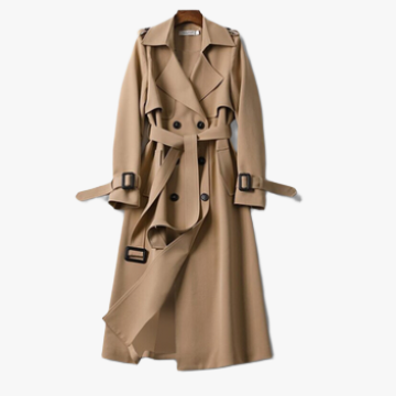 Manteau Trench Élégant et Sophistiqué pour Femmes-Trenchcoat-Belle Rose Fashion-Marron-XS-Bellerose Fashion