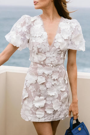 Robe Florale Diaphane - Féminité aérienne