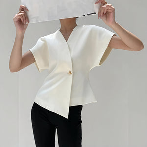 Haut Structuré Minimaliste