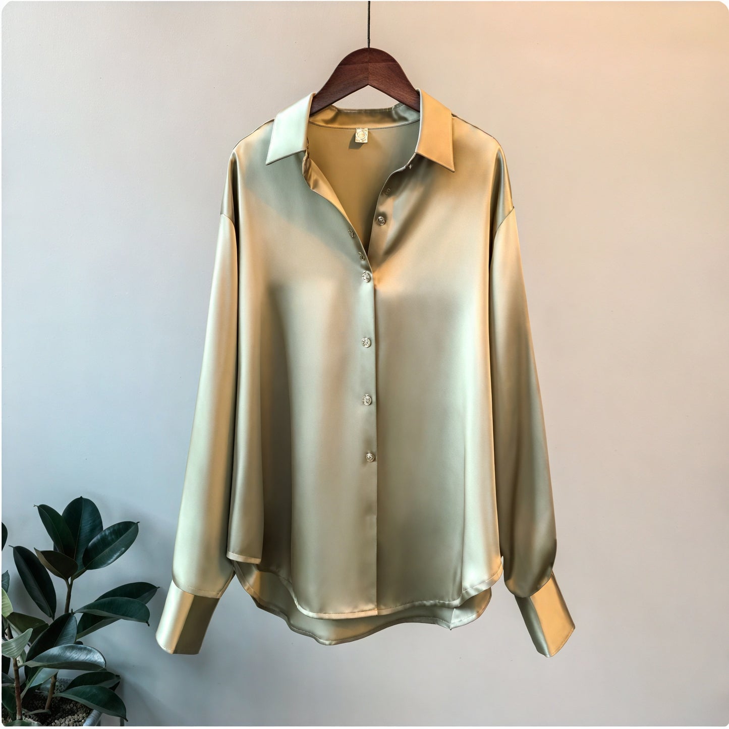 Chemise Boutonnée Fluide