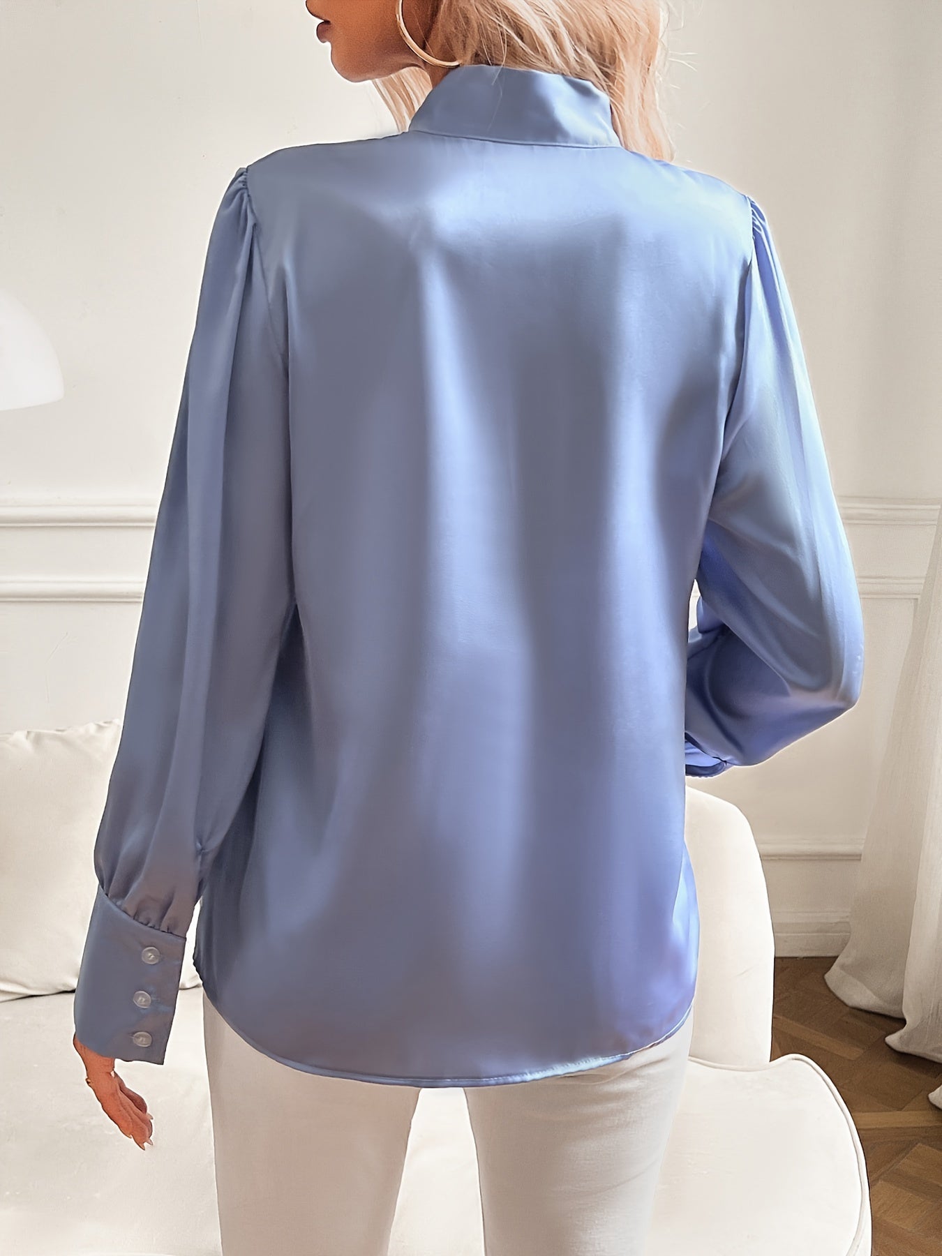 Blouse Nœud Élégante
