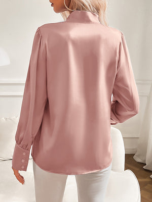 Blouse Nœud Élégante